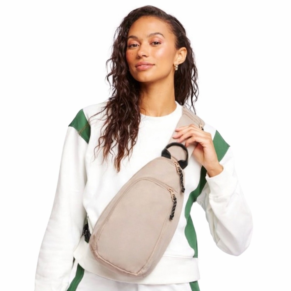Puma Sling Bag Light Beige Crossbody Backpack PS2-2201BFFB1-270 One‎ Size NEW
